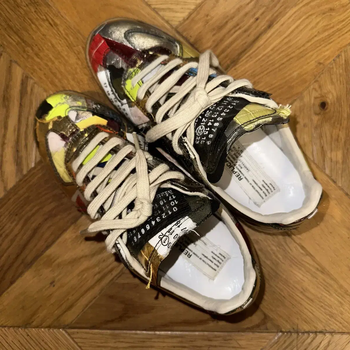 MaisonMargiela Replica PatchworkSneakers