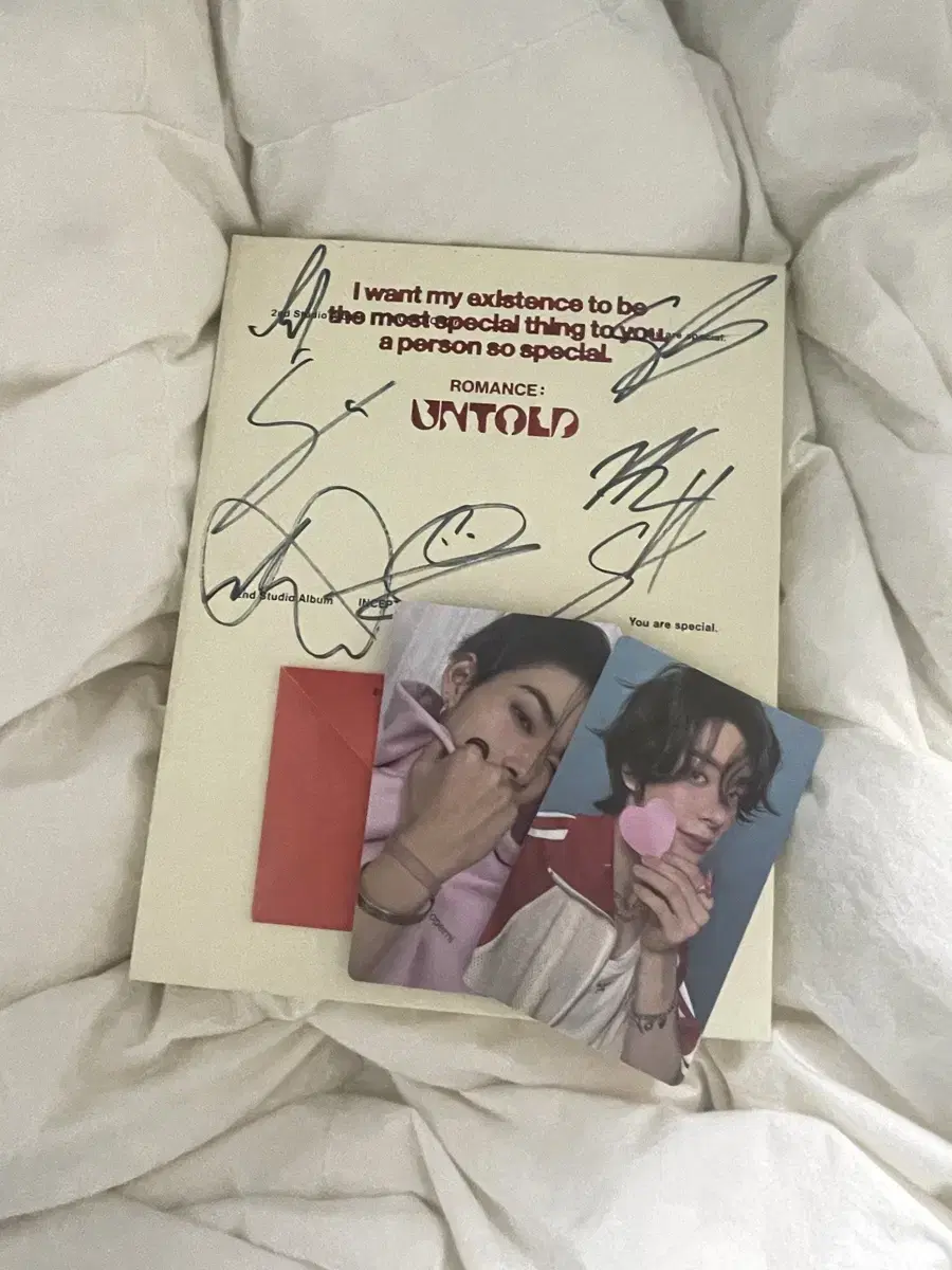 Enhypen autographed album wts