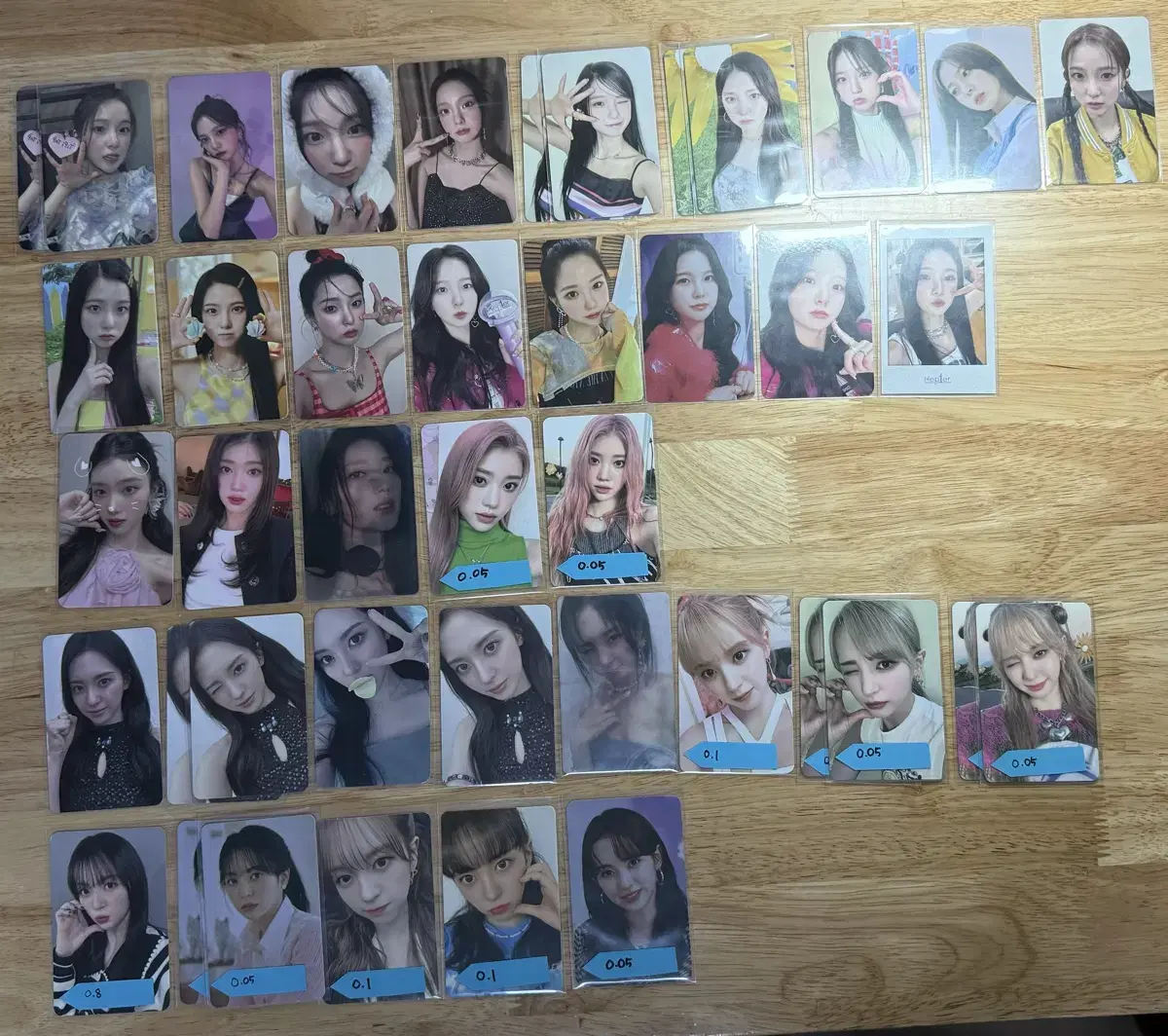 Kep1er broadcast album photocard WTS