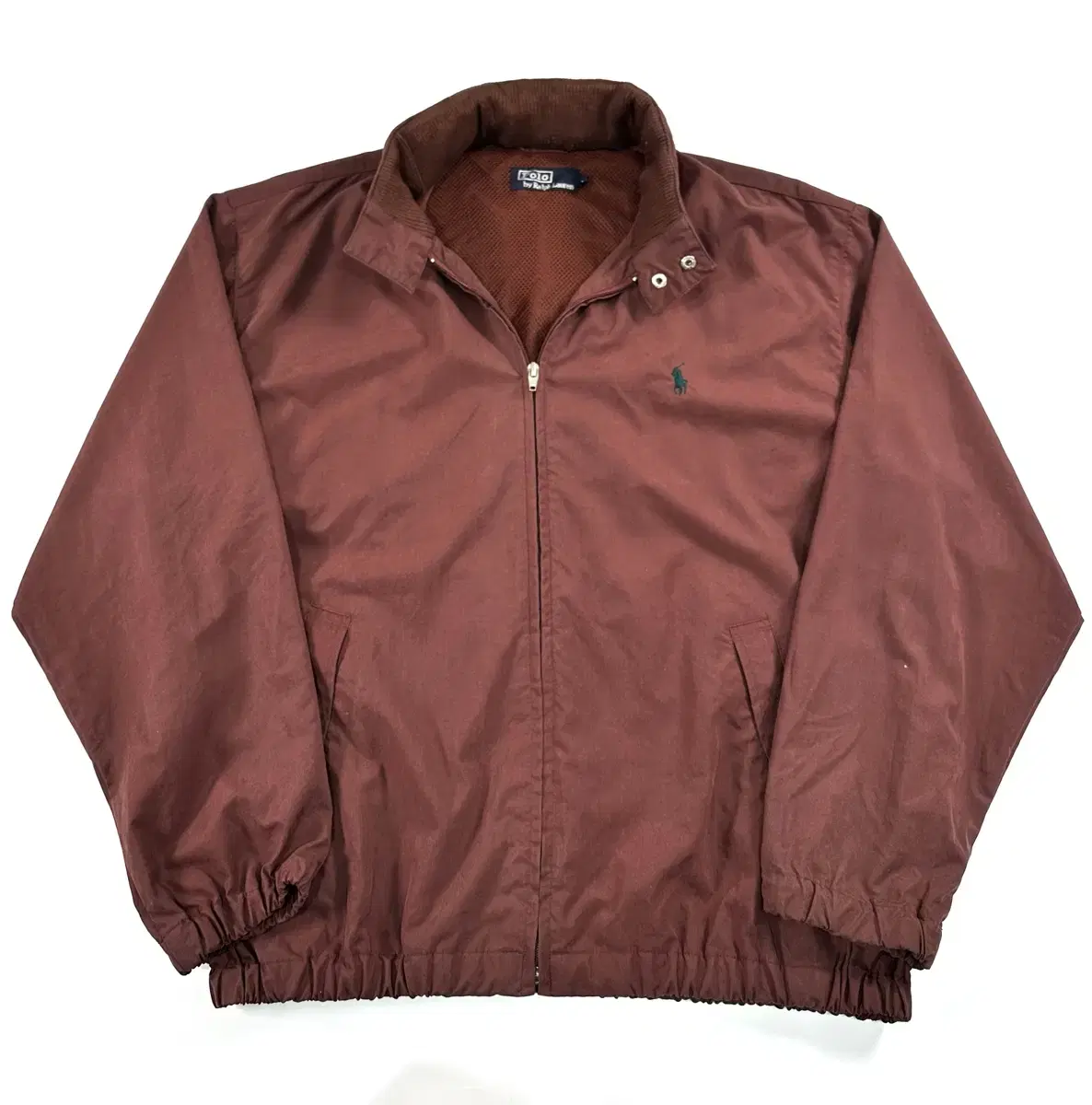 Polo Ralph Lauren 90s Burgundy Windbreaker Bloomers Jacket