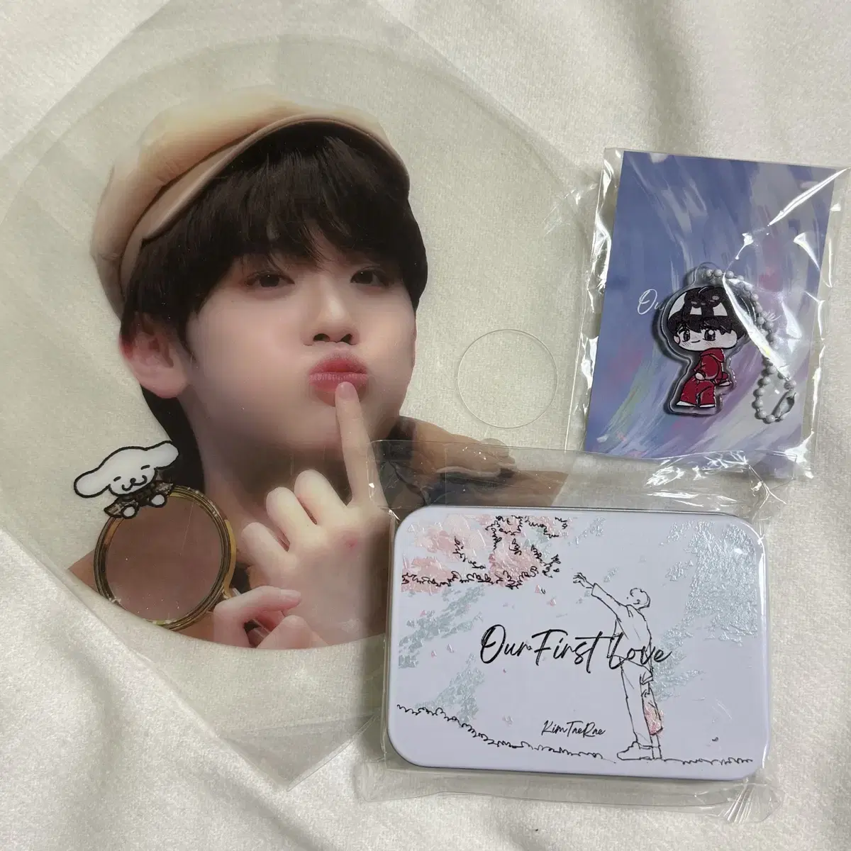 ZB1 kim taerae TinCase keyring Debt bulk WTS