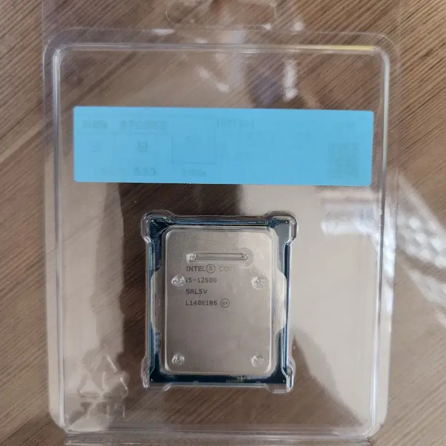 [무료배송] 인텔 i5-12500 cpu 팝니다.