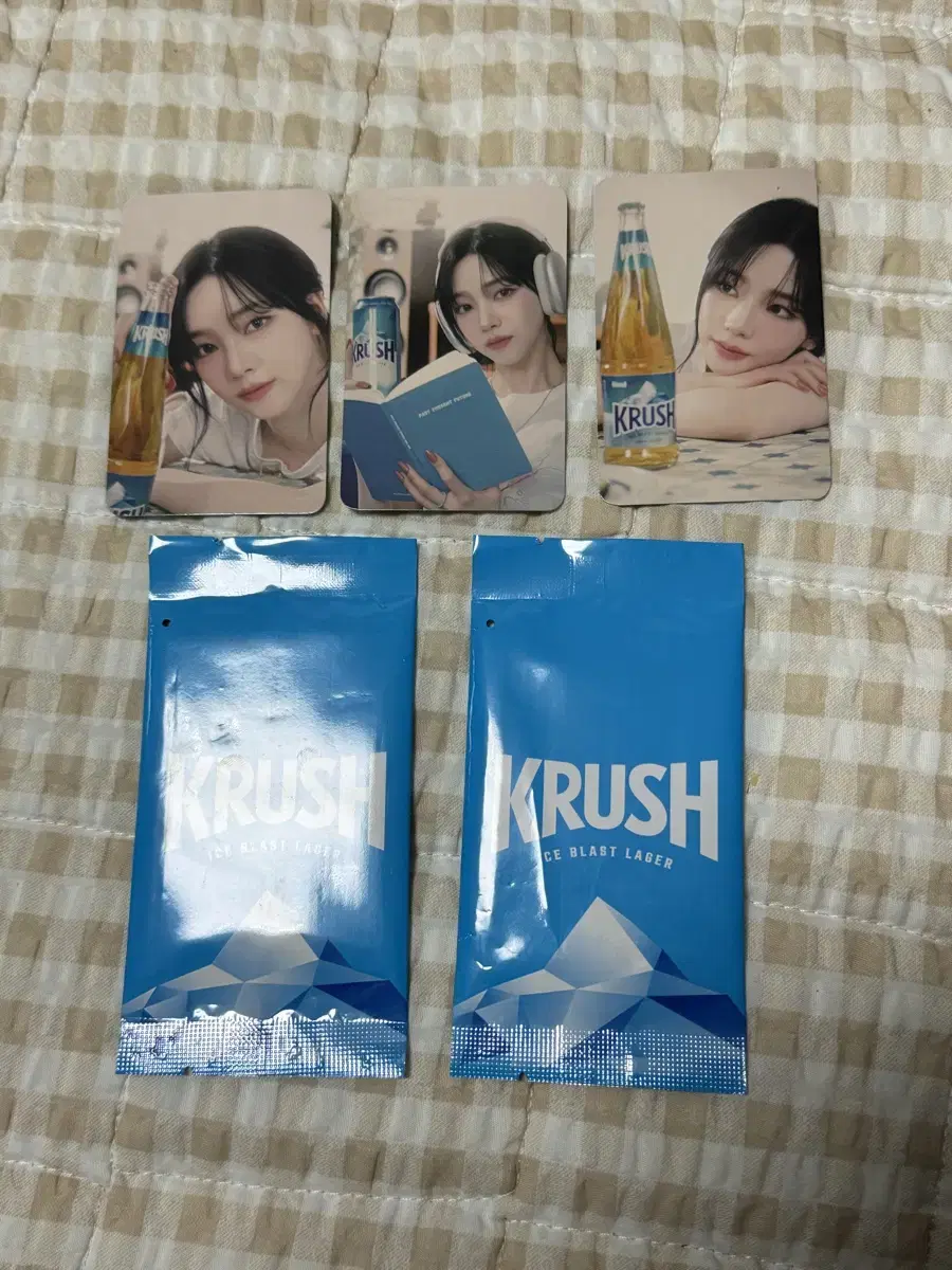 Aespa karina Crush Photo Card photocard unsealed unsealed