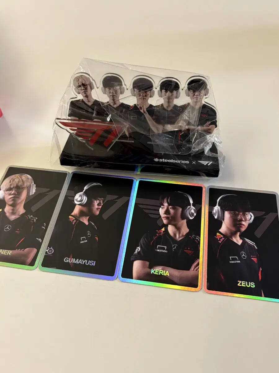 Steel Series Photocard + Acrylic Stands