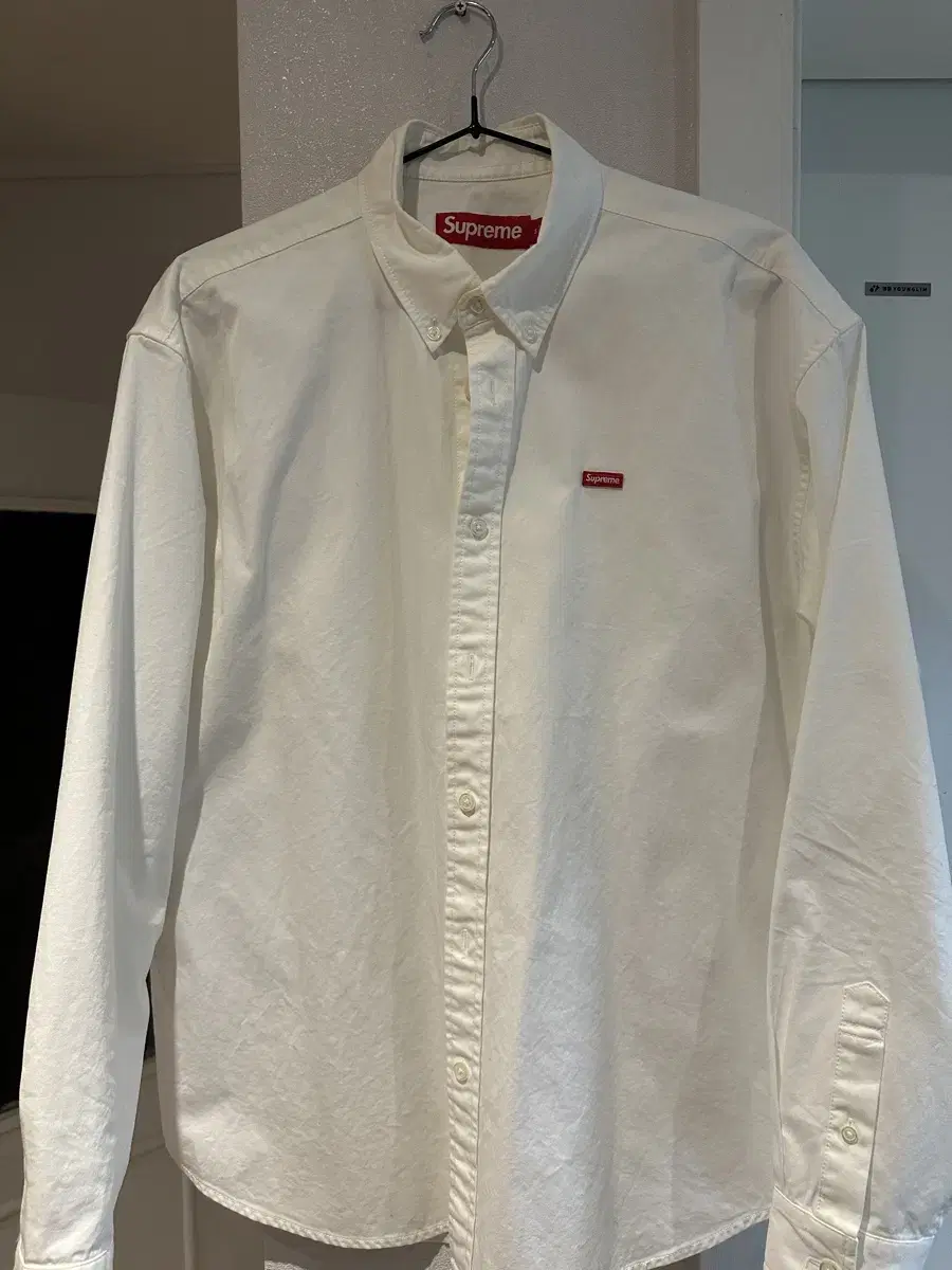 Supreme Small Box Shirt White S size Quick sale