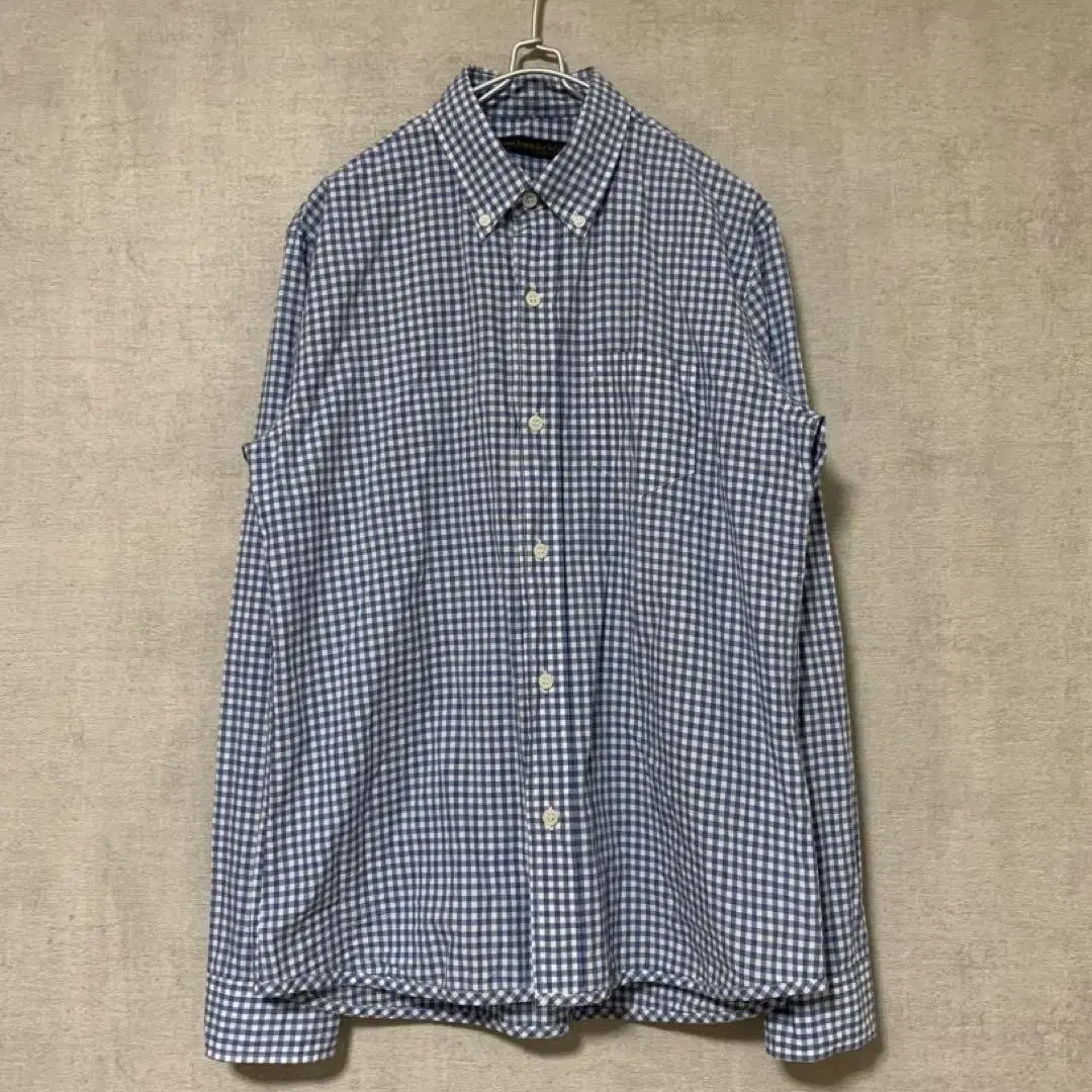 [40] Full-Count Gingham Check Shirt