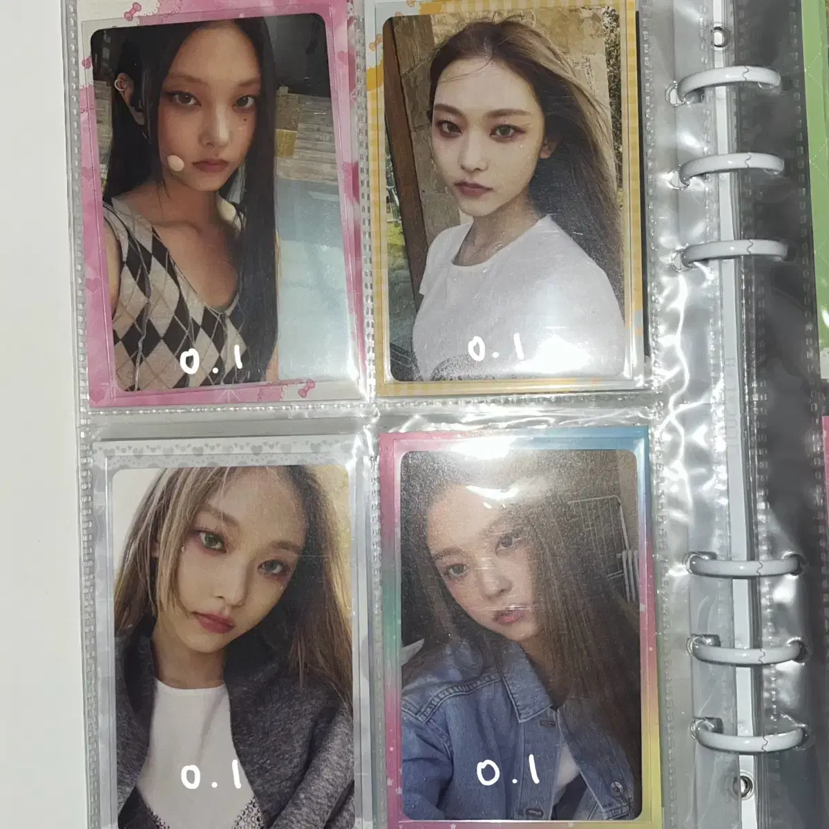 New Jeans haerin minji danielle Attention AlbumPhotoCard