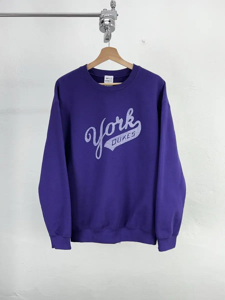 Wild Donkey Purple Dukes Crew Neck Sweatshirt