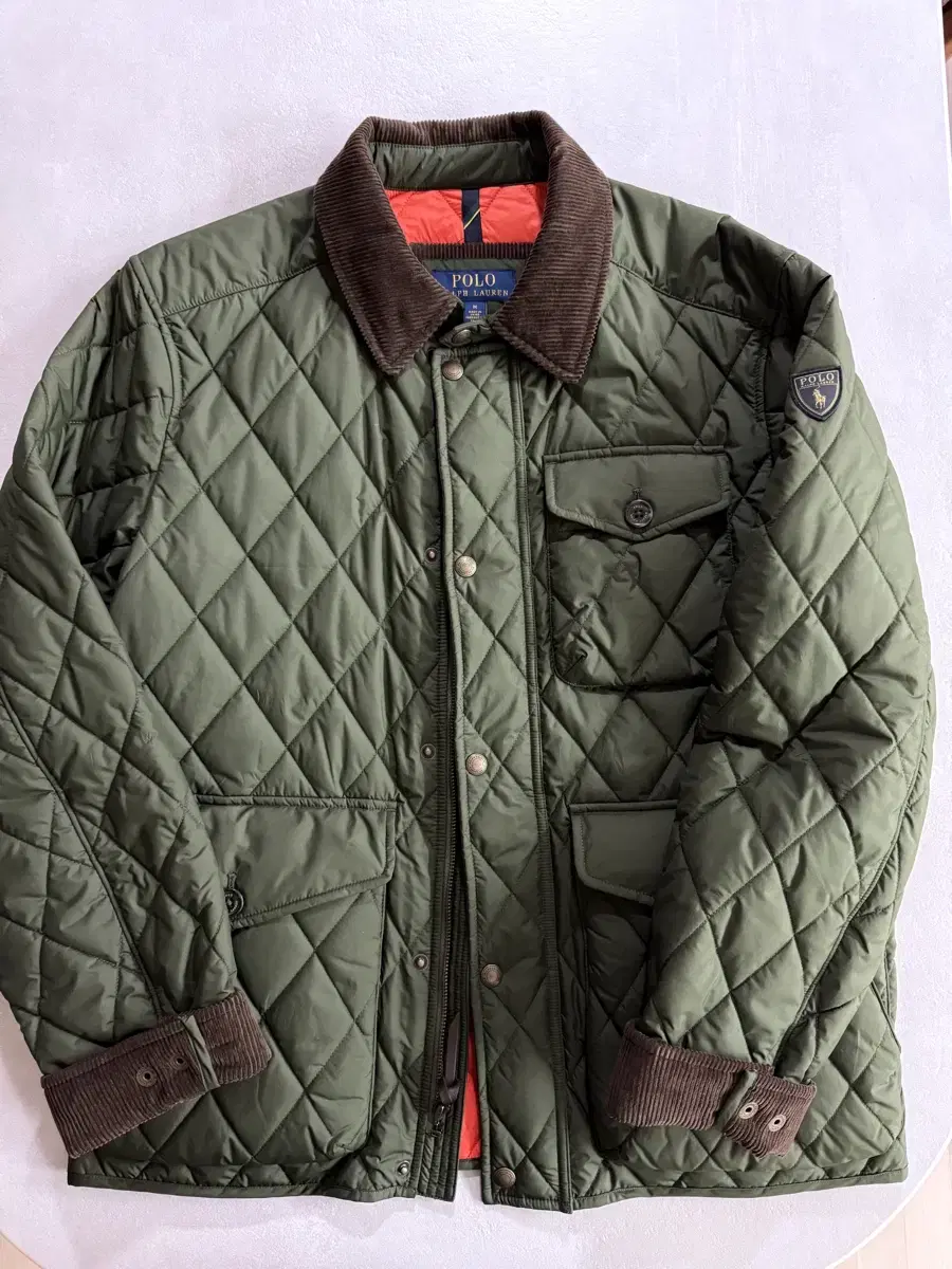 [Polo] Quilted jacket Olive M