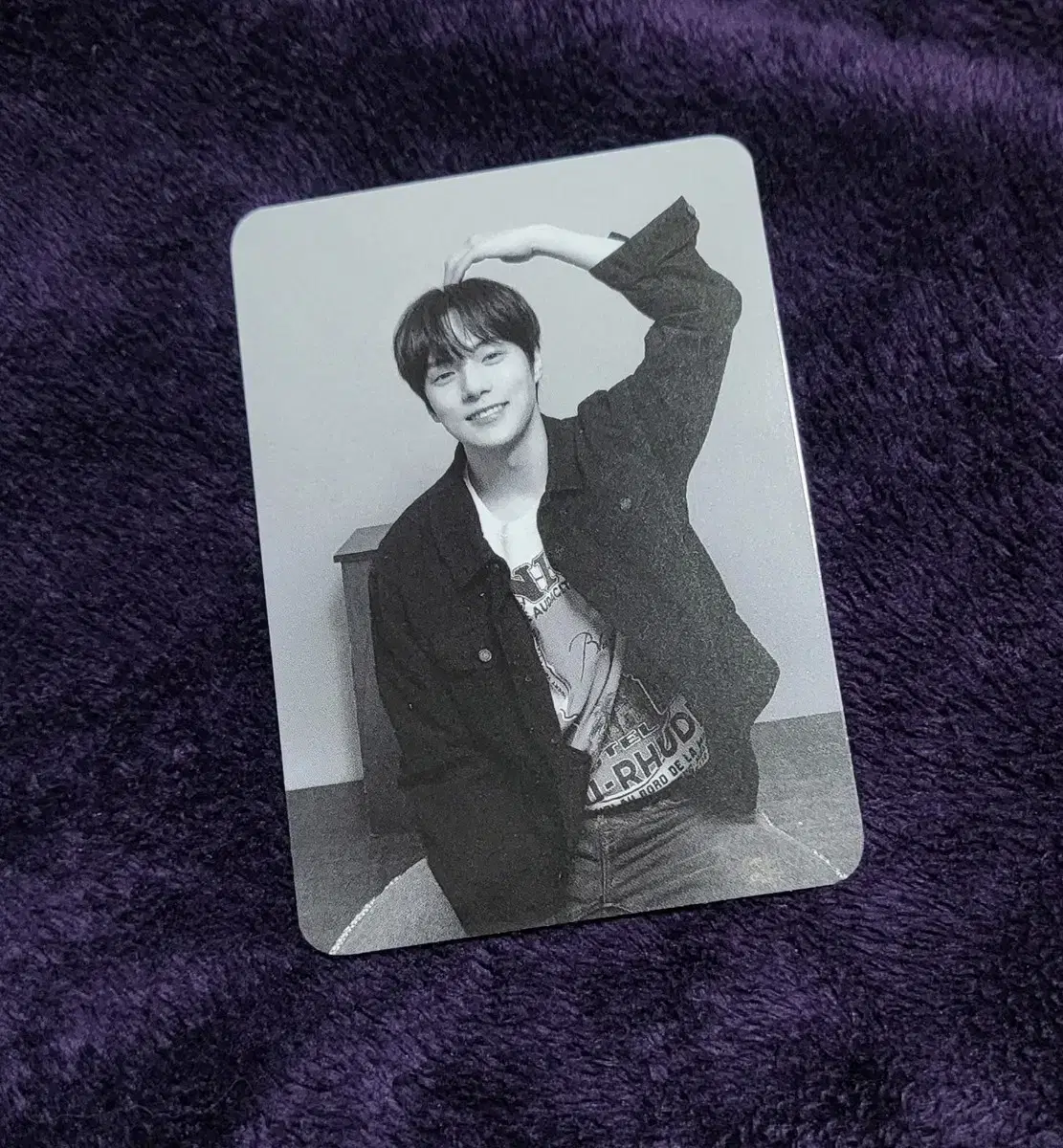 Monsta X 9th Anniversary minhyuk Event Photocard