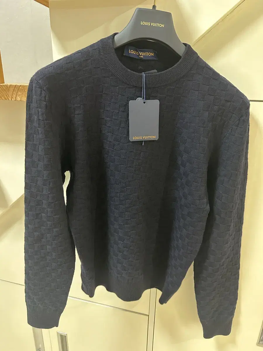 Louis Vuitton Damier Knit Navy S