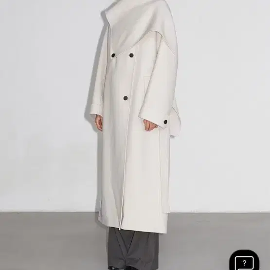 루에브르 Belted Muffler Coat / 1사이즈