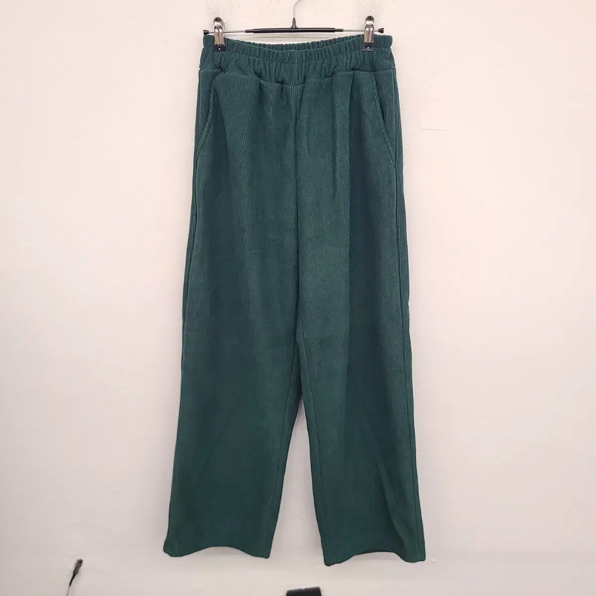 [100/L] Corduroy Golden Brushed Banded Pants