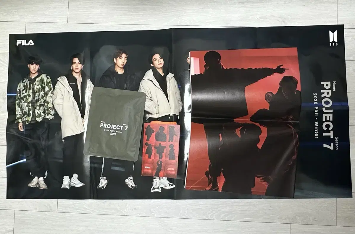 BTS Fila Fila Wheela 2020 pre-order benefit sell bangtan