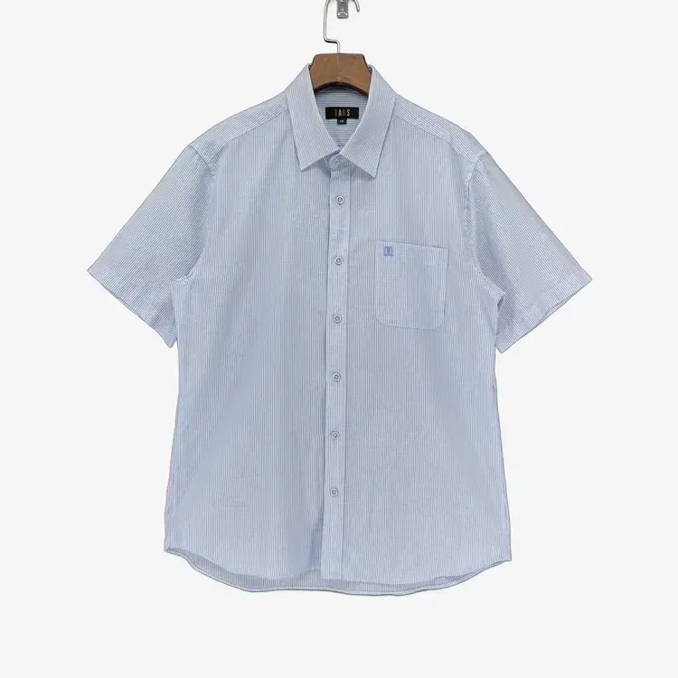 (100) Daks Men's Striped Short Sleeve Shirt