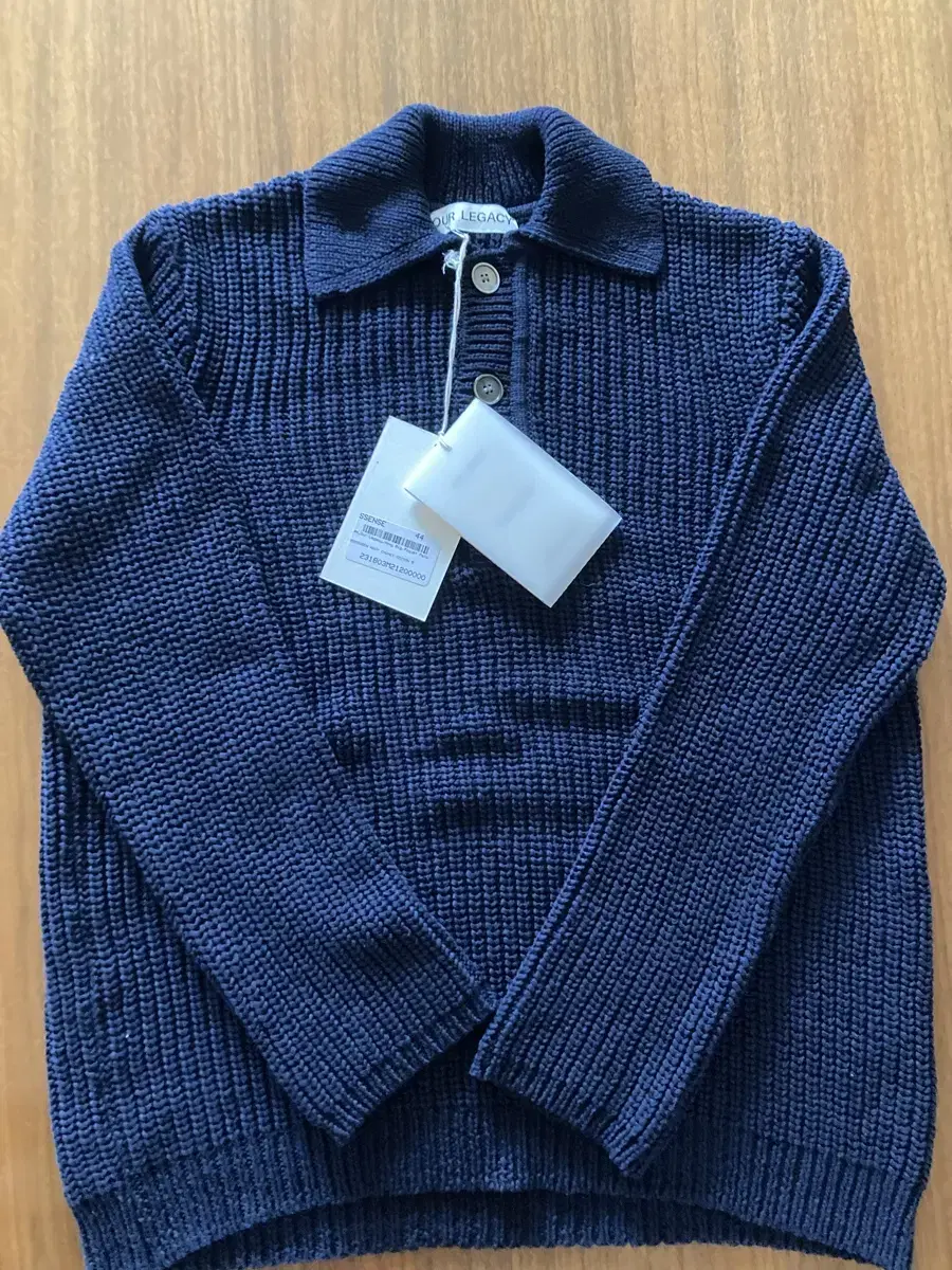 Haregashi Bikpike Chunky Knit Navy 44thNew