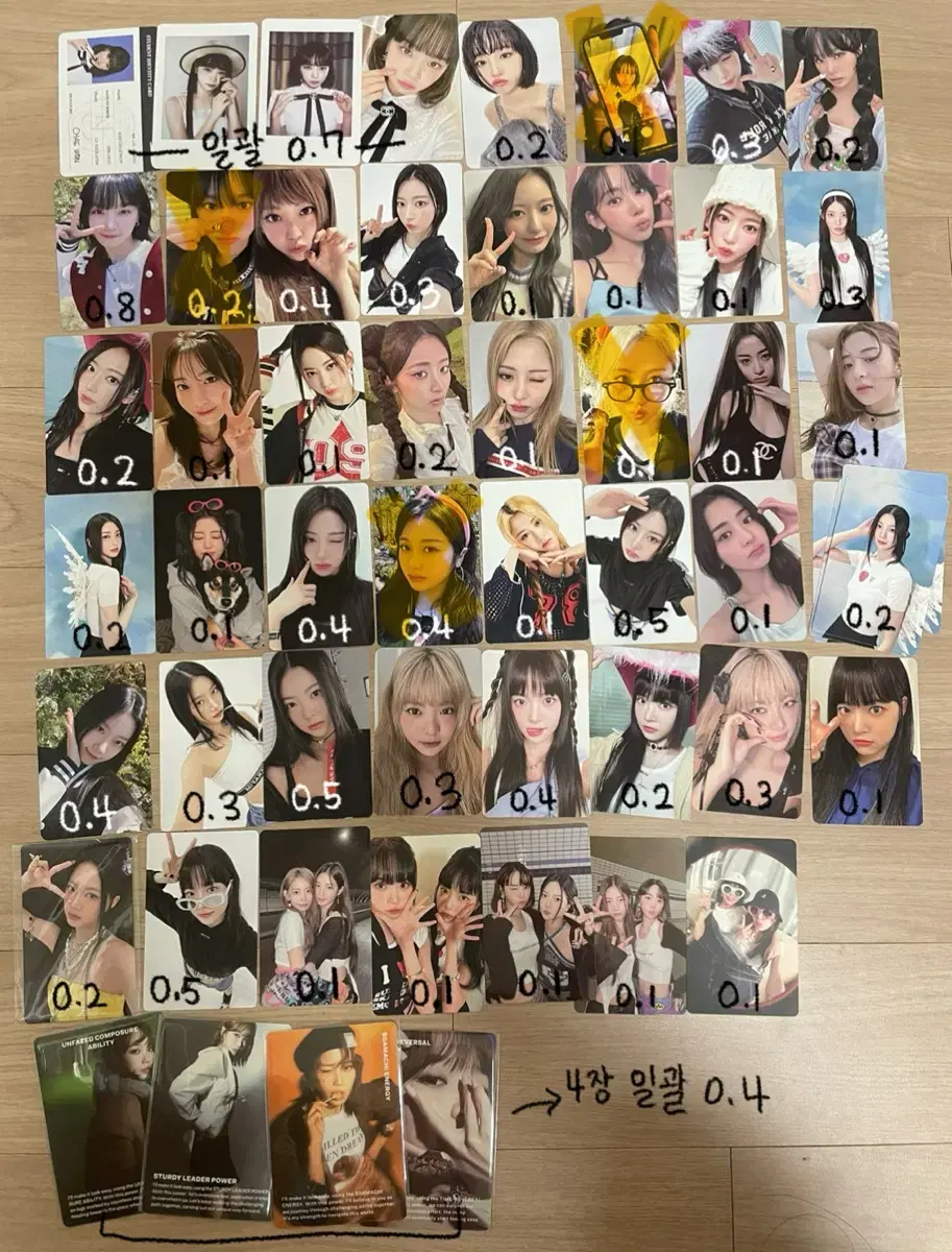 le sserafim photocard unstanning (kim chaewon sakura huh yunjin kazuha hong eunchae)