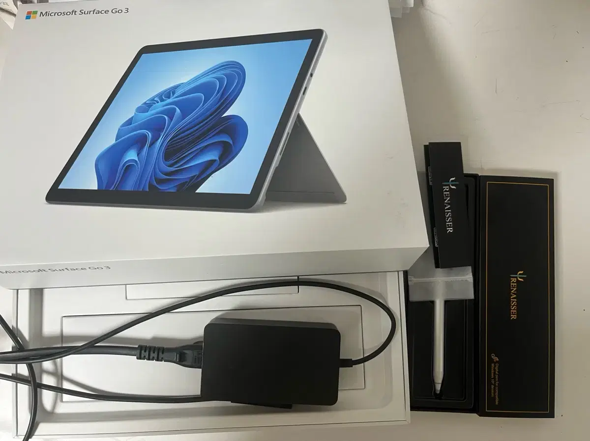 마이크로소프트 서피스 고3 풀박스 Microsoft Surface Go3