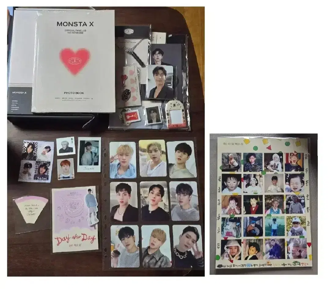 Monsta X Photocard, Kit of 8 (unsealed),Goods in bulk jooheon minhyuk shownu Changkyun