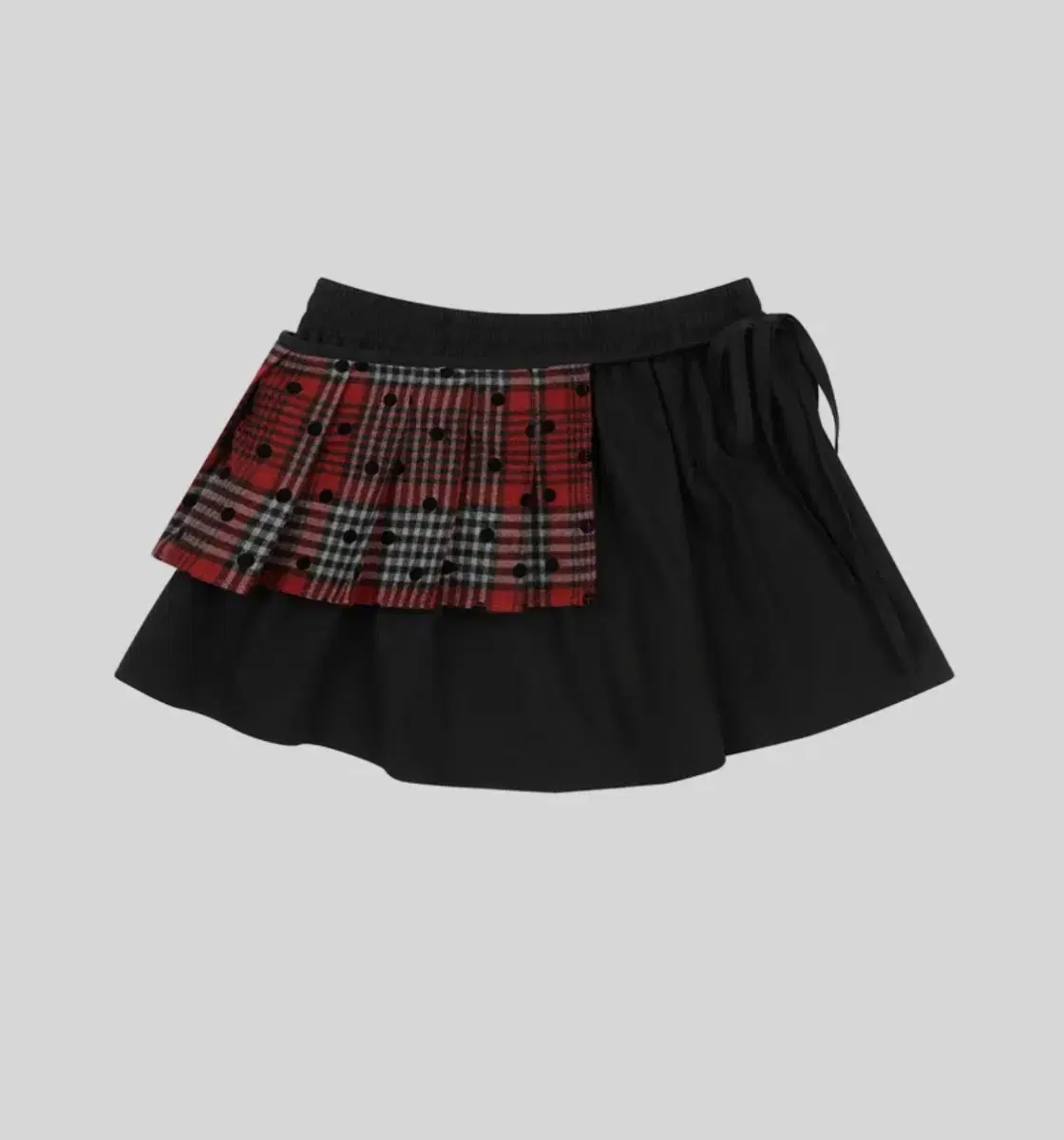 오헤시오 CHECK TWOWAY MINI SKIRT 체크미니스커트