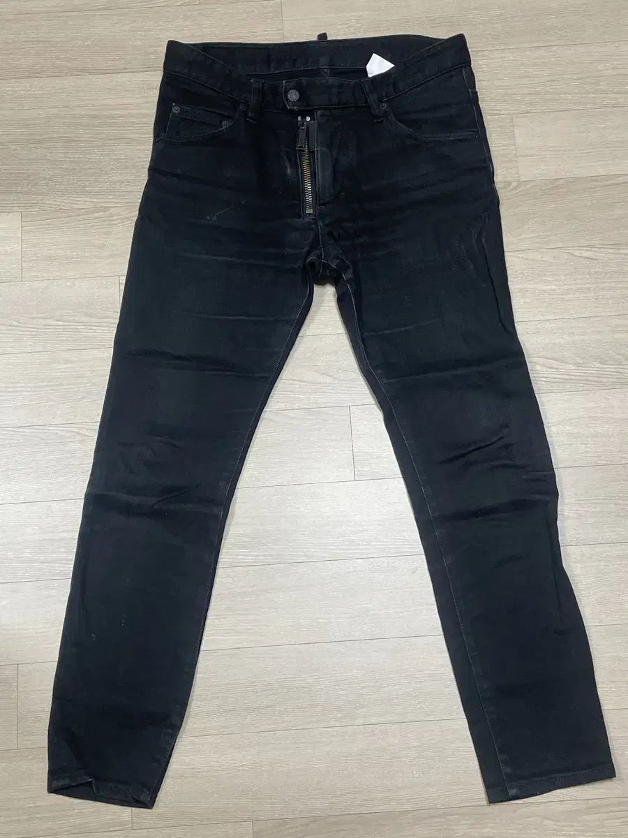 Distressed 2 Black Jeans