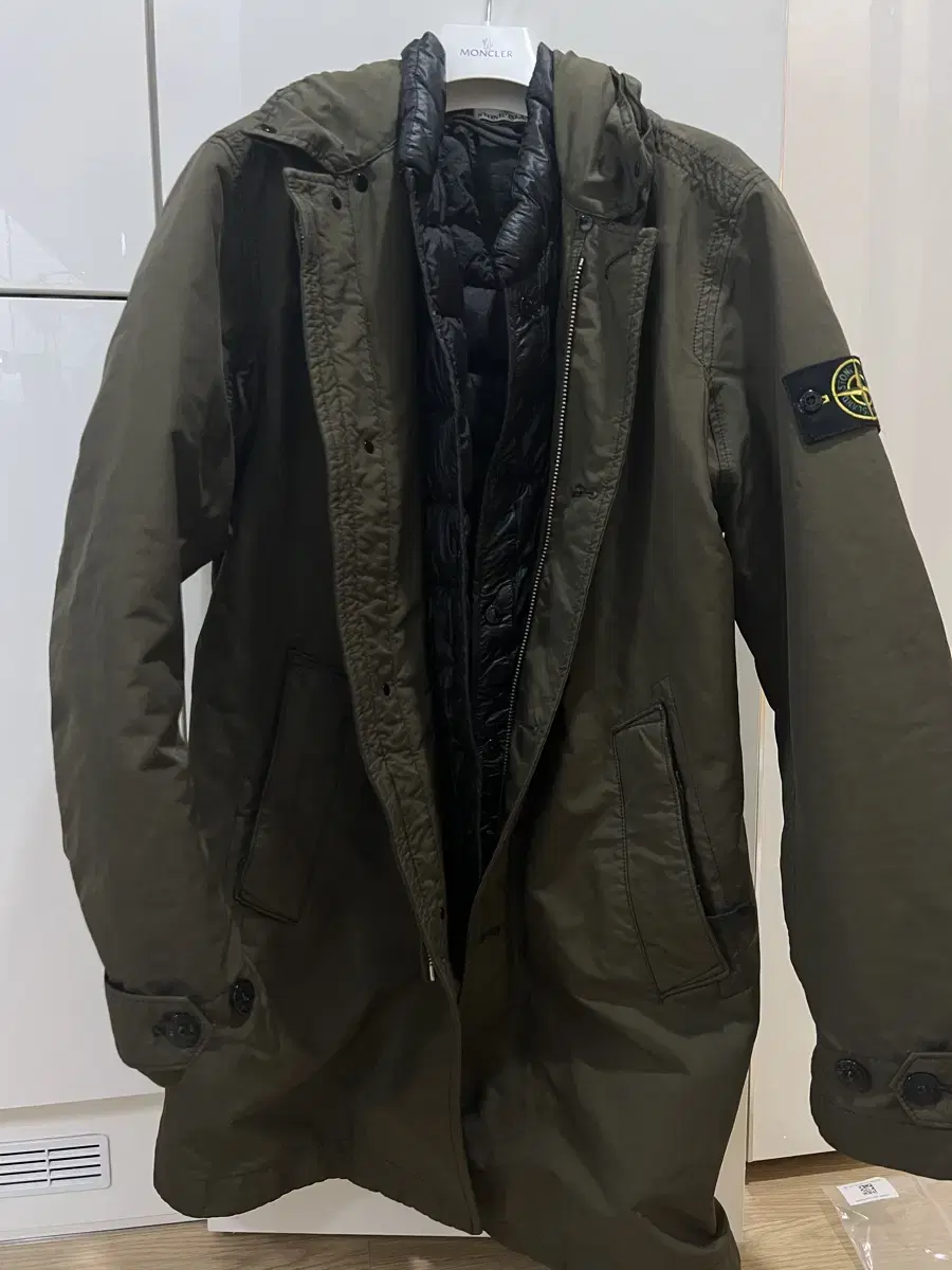 Stone Island David TC Goose Puffer Coat (Like New)