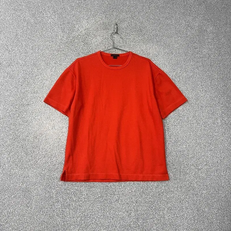 Gilles Stuart Orange Plain Short Sleeve Tee M