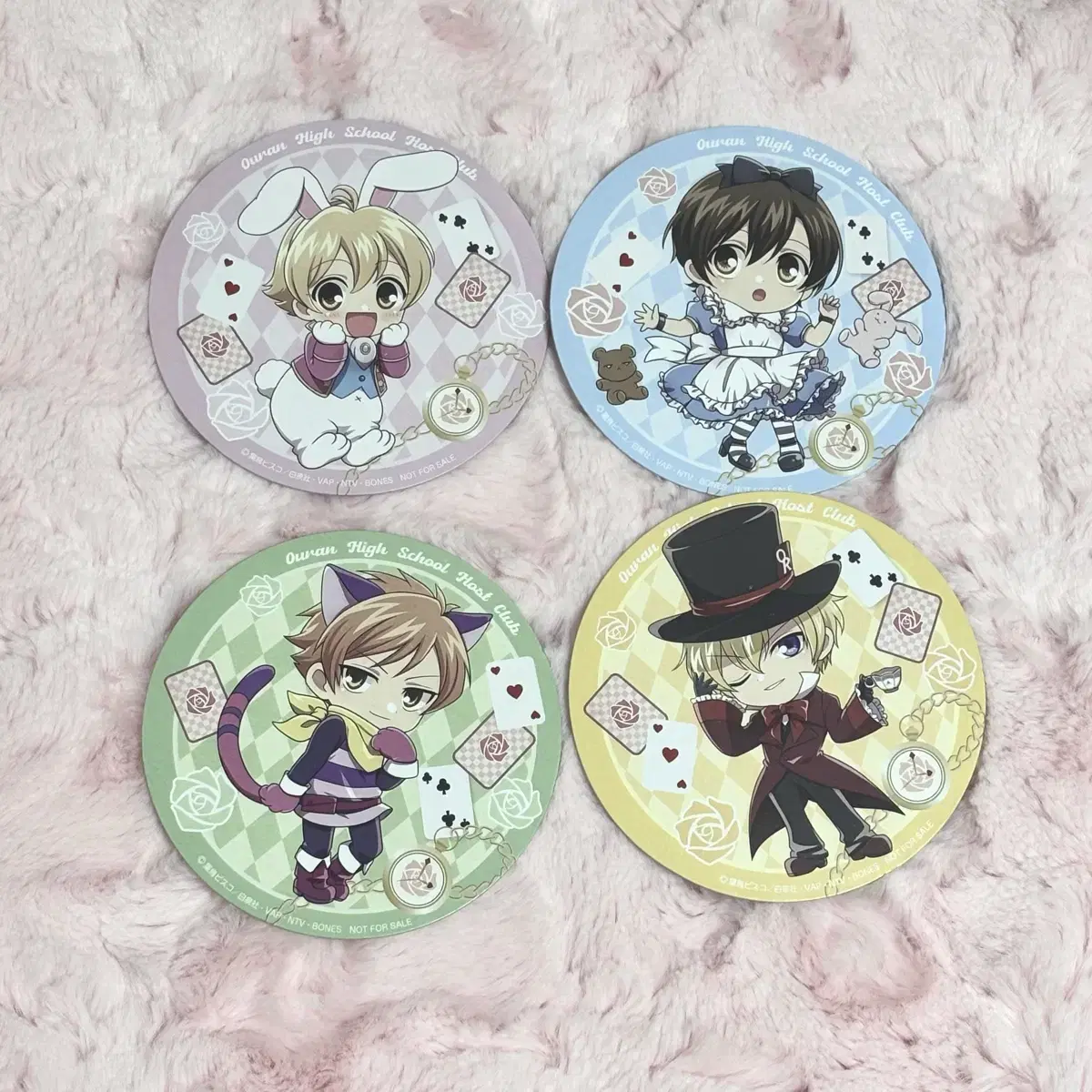 Orangemen's Host Club Social Club Collaboration Cafe Coaster Haruhi Tamaki hanni Kaoru