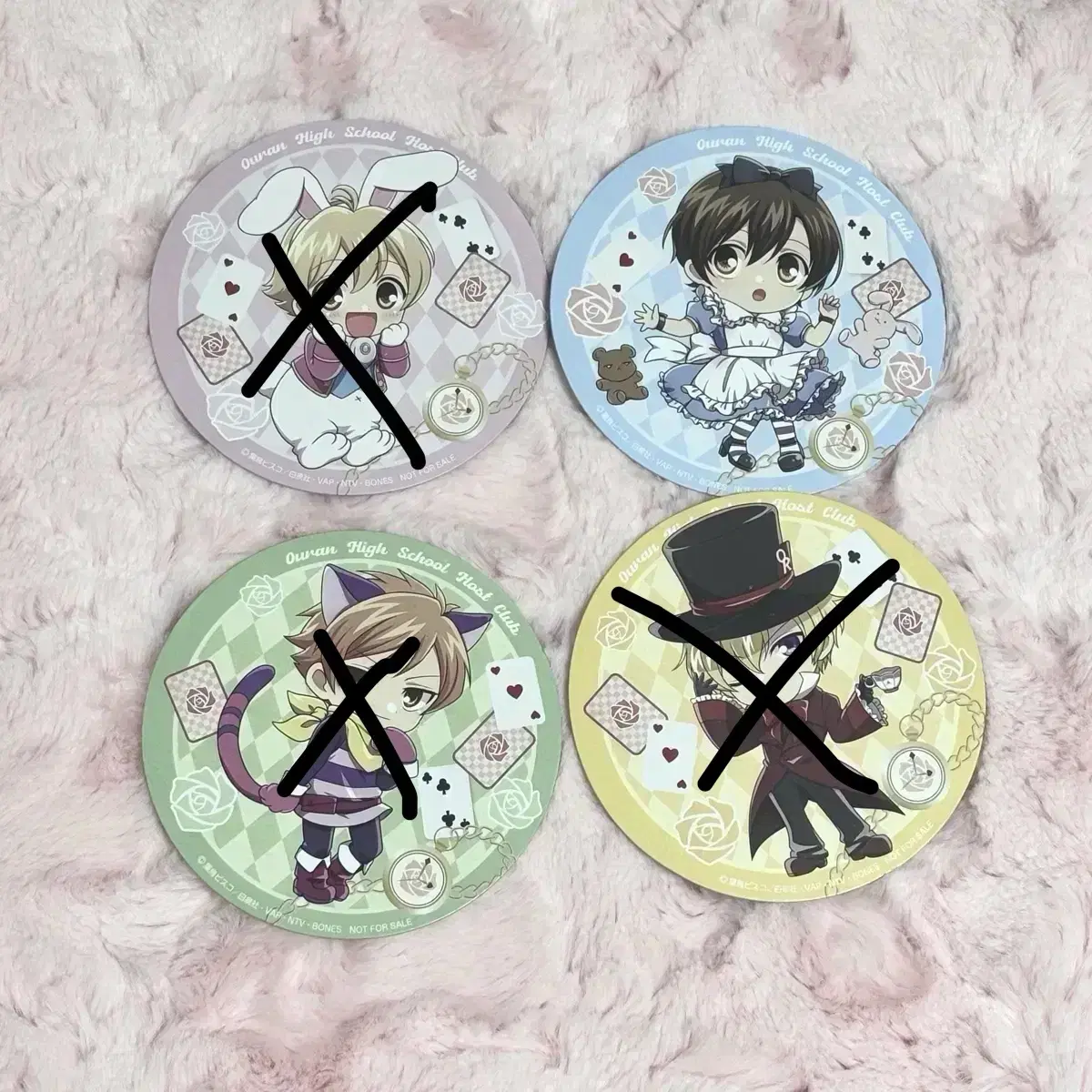 Orangemen's Host Club Social Club Collaboration Cafe Coaster Haruhi Tamaki hanni Kaoru