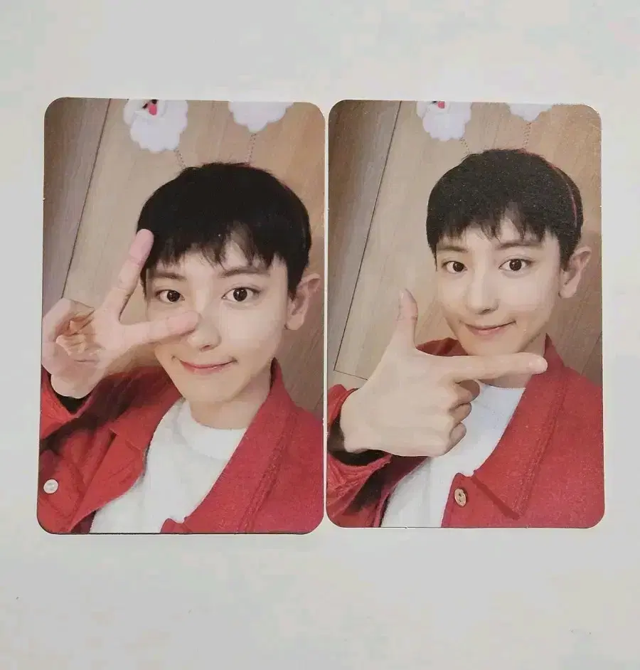 Pink Christmas exo chanyeol photocard