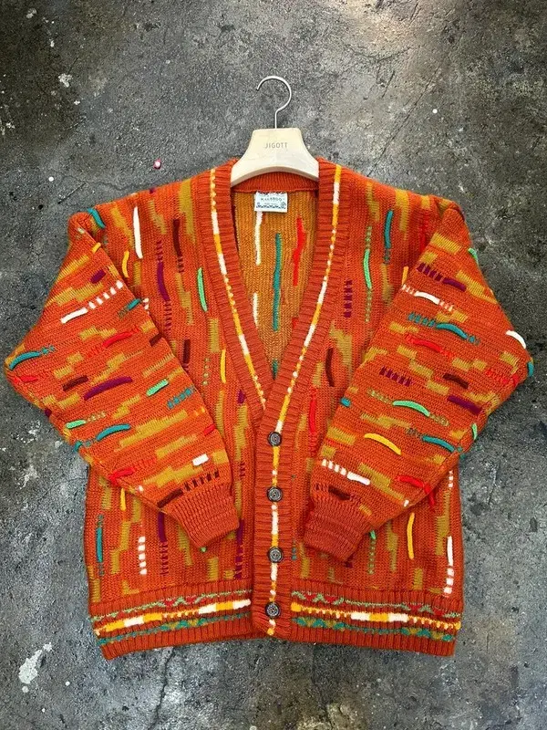 Small 90S KALAROO Australian Wool Cable Knit Cardigan in Australian Wool