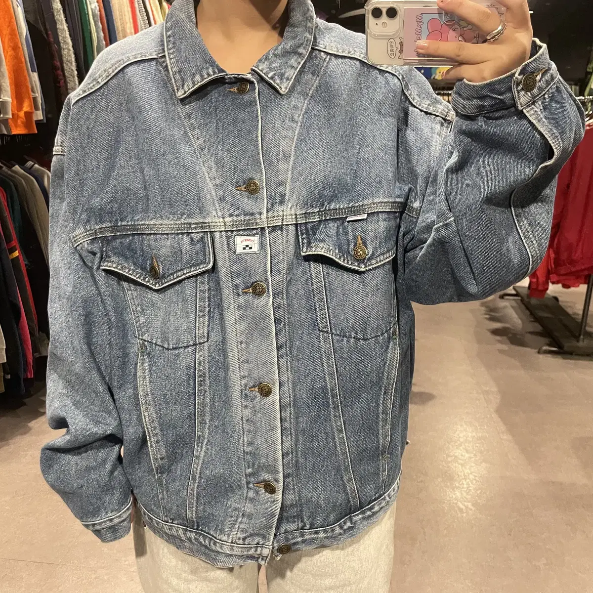 (058)  Cecker Denim Jacket 채뉴욕 데님 청자켓