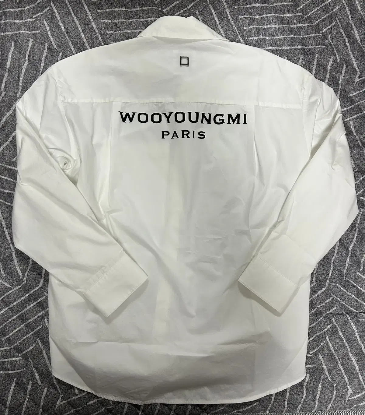 22SS Wooyoungmi Back Logo White Shirt[48] sells