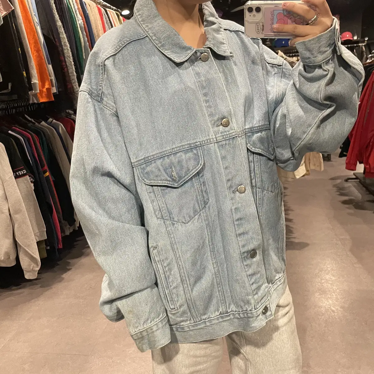 (059) Pepsi Denim Jacket 빈티지 펩시 데님 청자켓