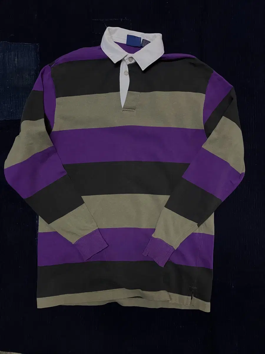 Cambridge Classic Stripe Rugby Shirt M