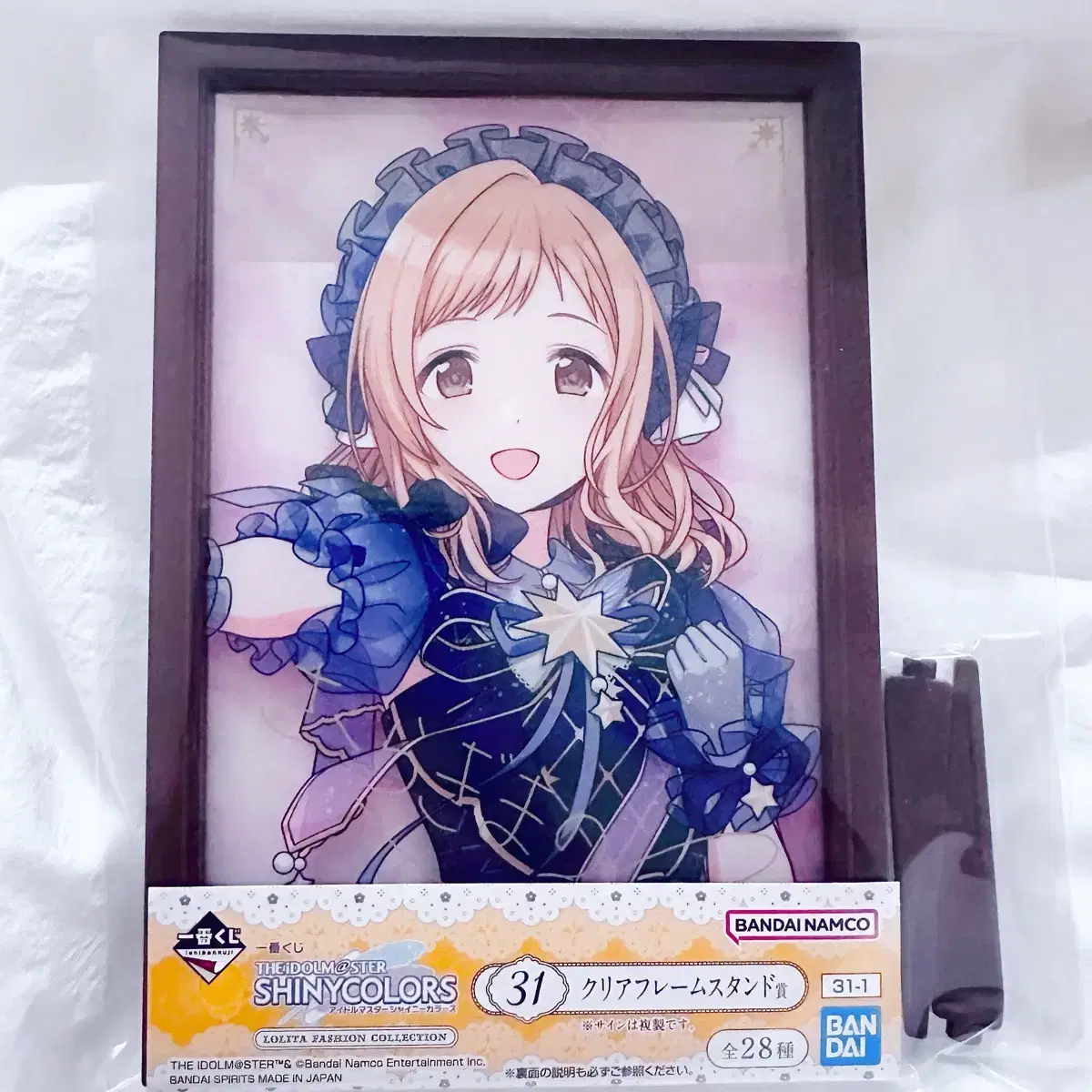 Shanimasu Clear Picture Frame Stand Sakuragi Agate Bishoujo Bangku Figures Poster