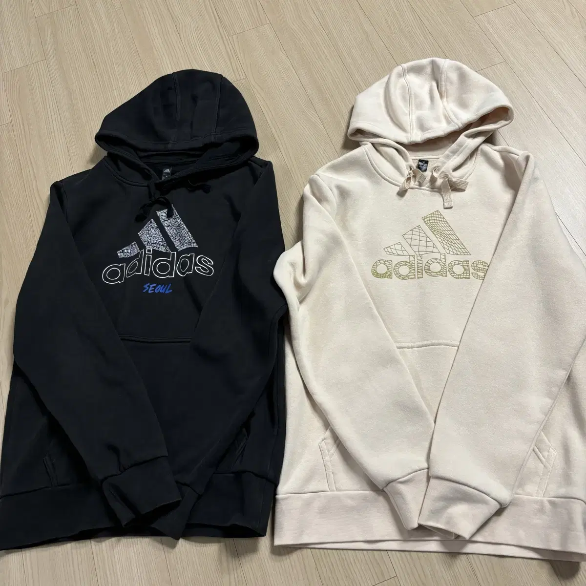 adidas Long Sleeve Brushed Hoodie