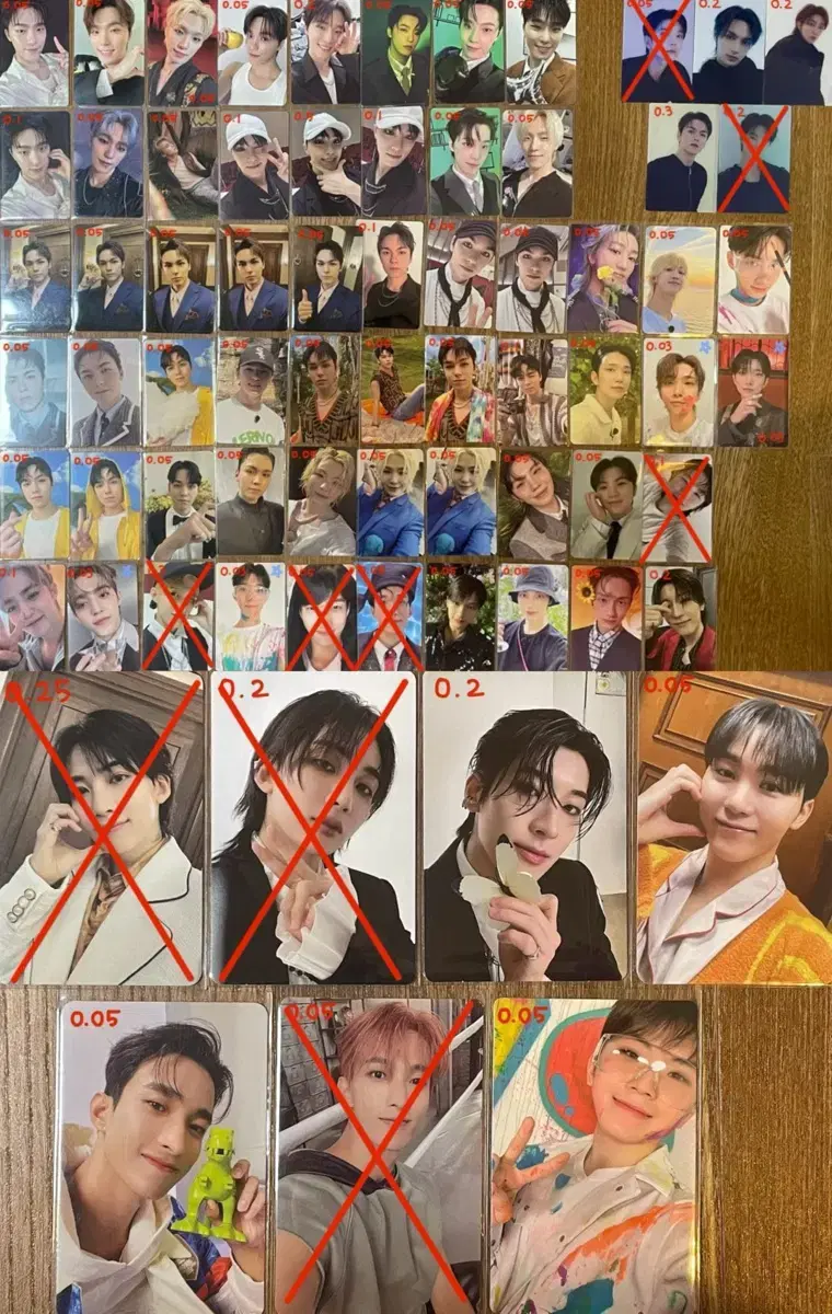 Seventeen photocard wts (sells wts cheap in bulk