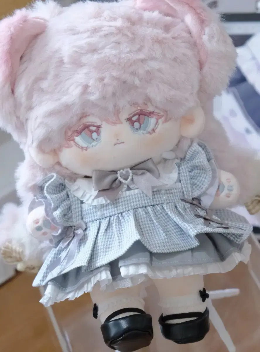 20cm doll clothes Taiwan Dresser Dreamy Ribbon 2 Angel Gray