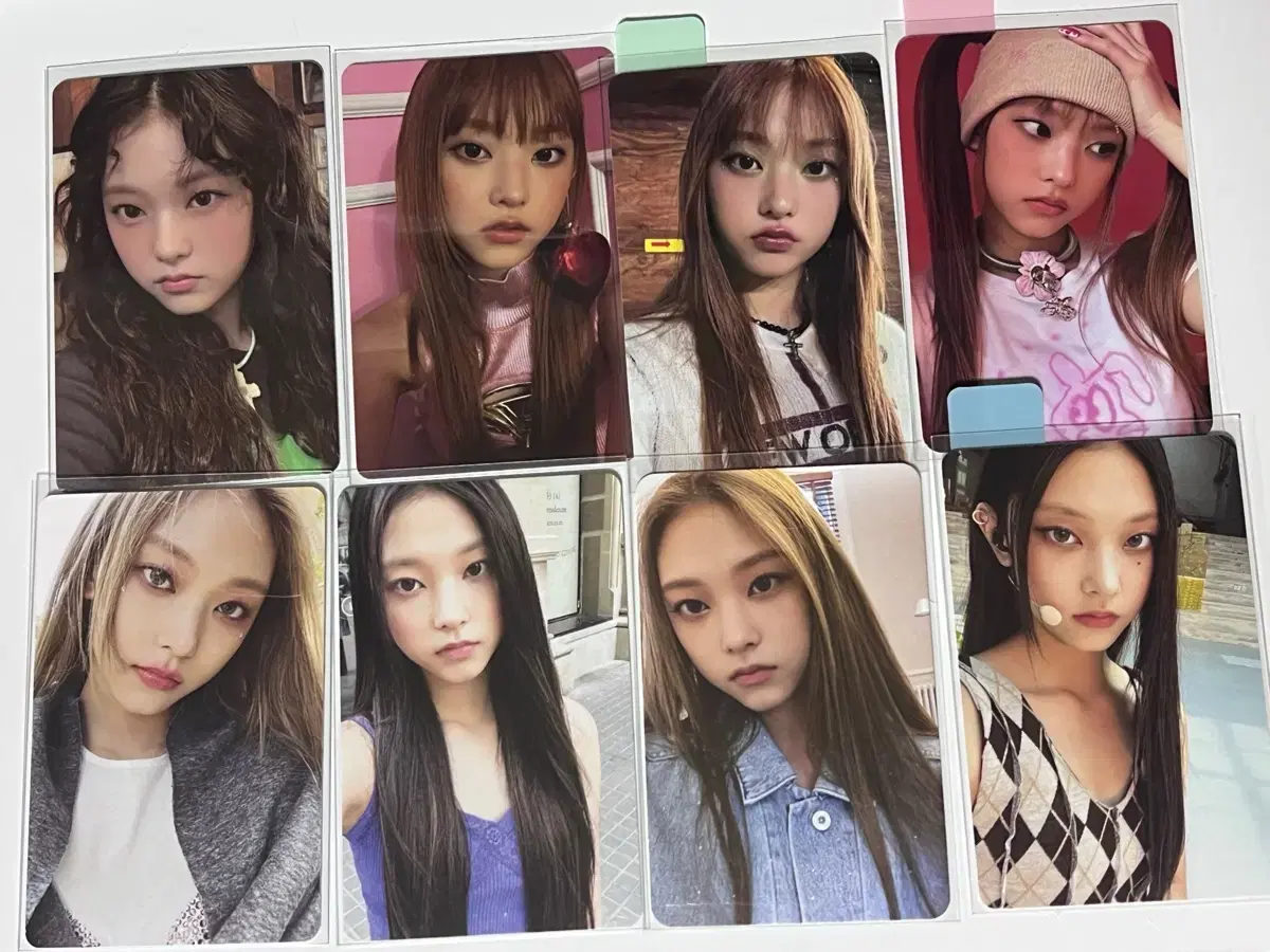 New jeans haerin photo cards in bulk