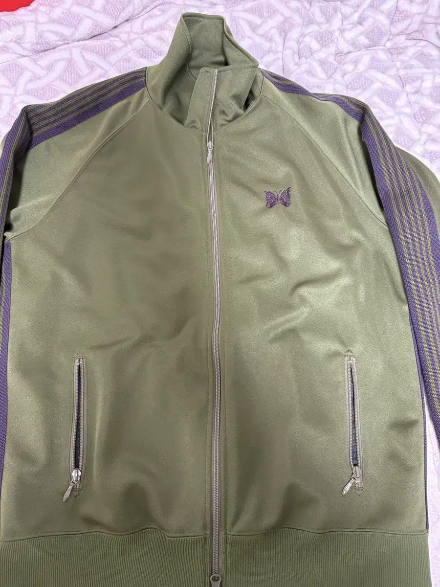 Needles Track Jacket Smooth Olive XL Sells