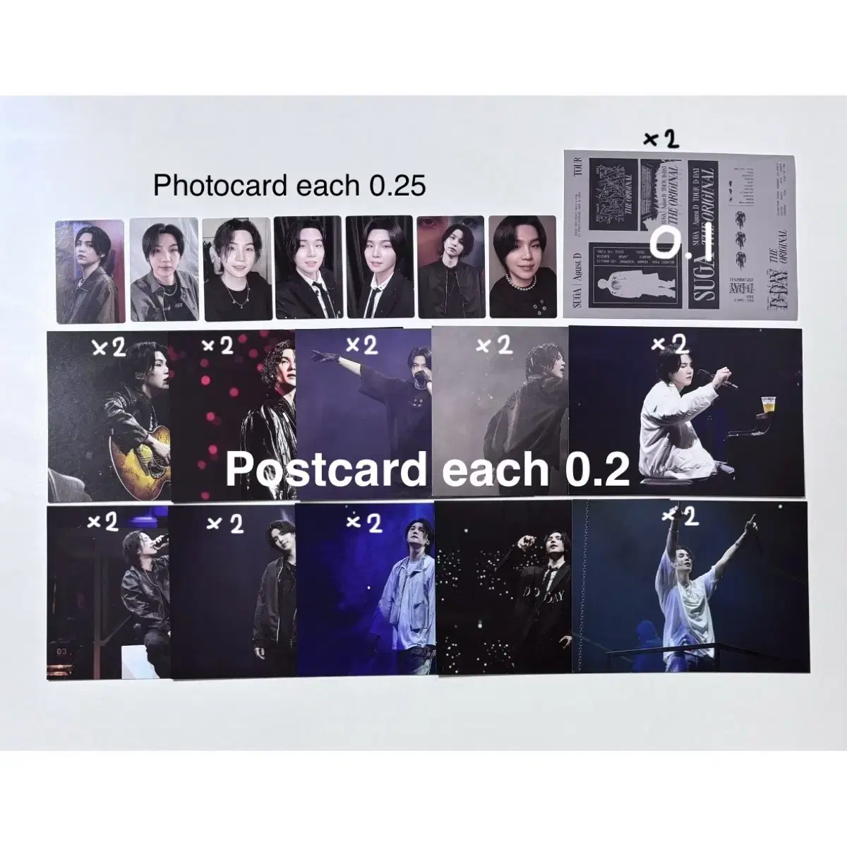 bangtan suga dey digital code photocard postcard wts yoon bts sell sell