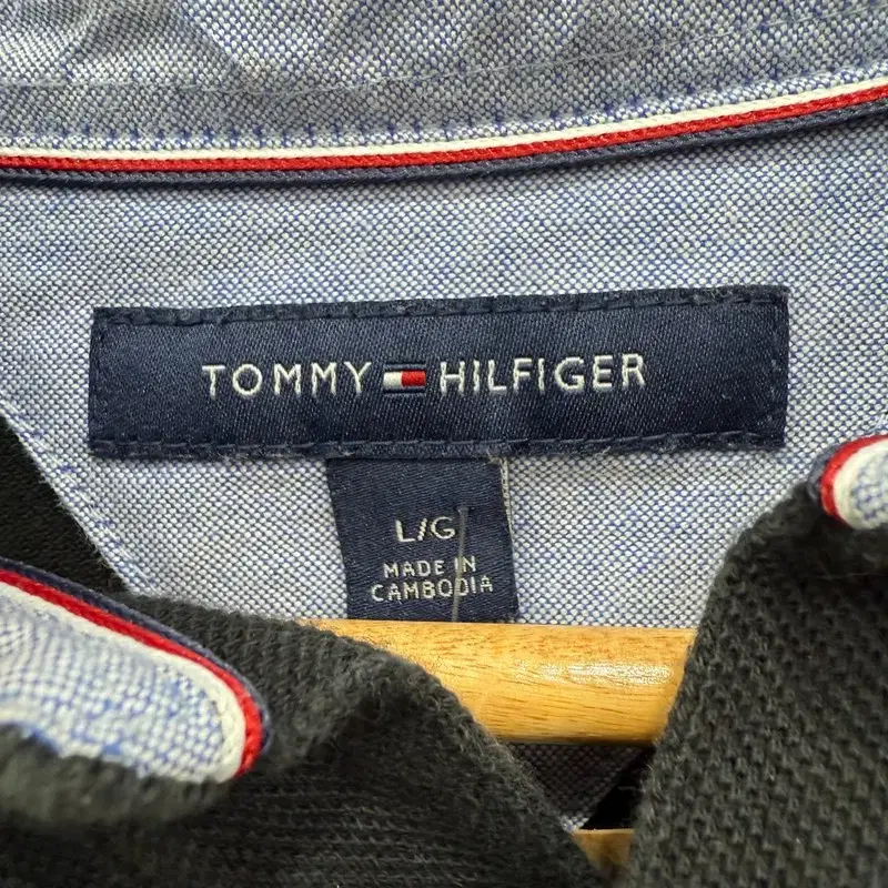 [ TOMMY HILFIGER ] 타미힐피거 카라티 [L]