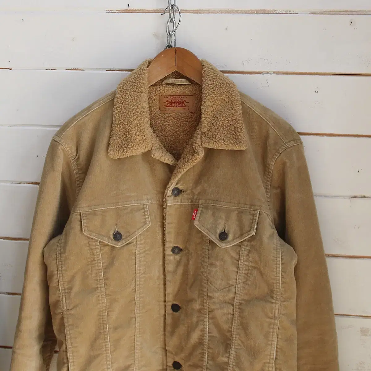 (Worn) Levi's Corduroy Sherpa Jacket (Men's 98)