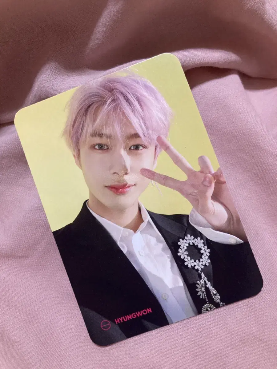 Jelly Cherry Blossom Hyungwon Photocard