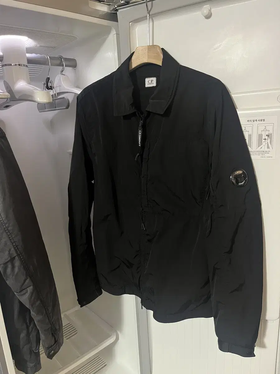 Cp Company Nylon Overshirt Black 48 100Size