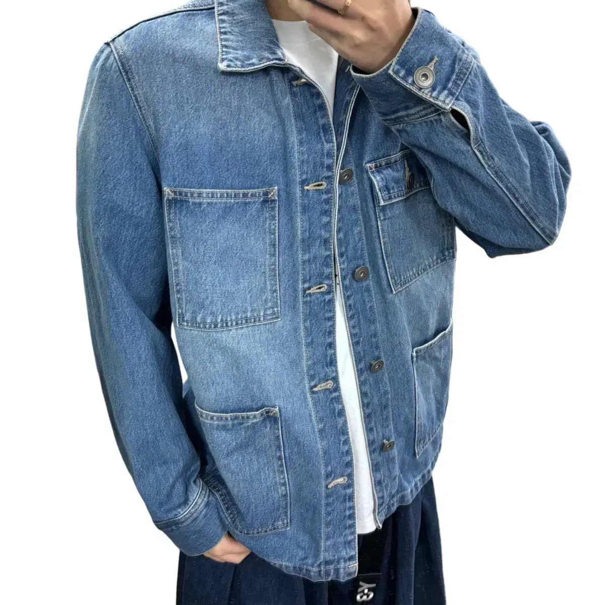 M Giordano 4-Pocket Work Jeans Jacket