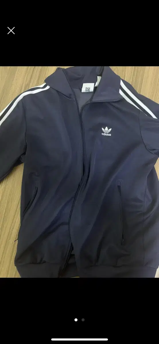 Adidas Beckenbauer Tracktop Navy Jersey