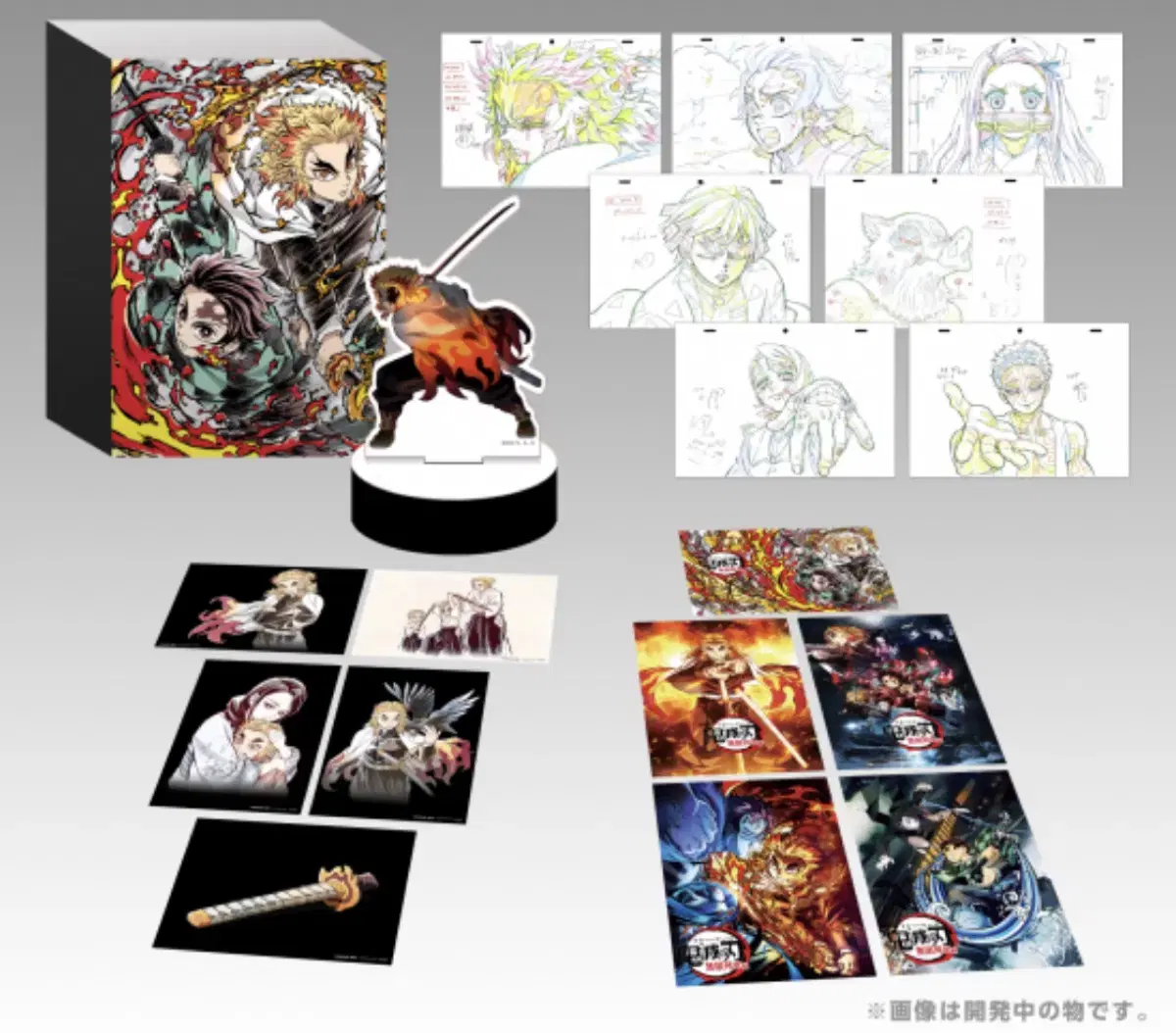 (Takpo) Demon Slayer Infinite Train blu-ray Limited edition with full production (including Yupo pre-order benefit )