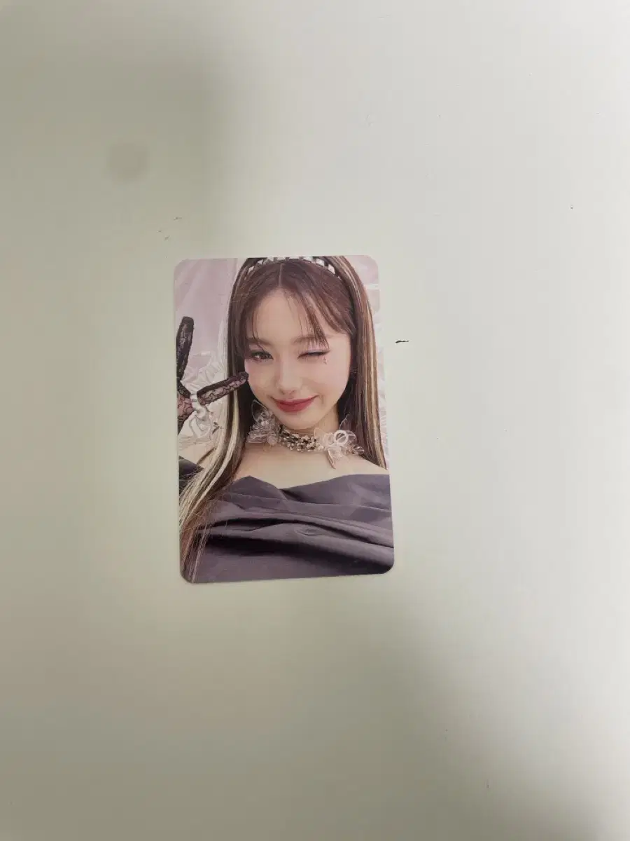 ive jang wonyoung switched on version photocard